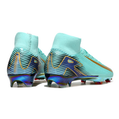 Botas de fútbol Nike Air Zoom Mercurial Superfly 10 Elite Light Blue Firm Ground FG
