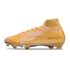 Botas de fútbol Nike Air Zoom Mercurial Superfly 10 Elite Gold Firm Ground FG