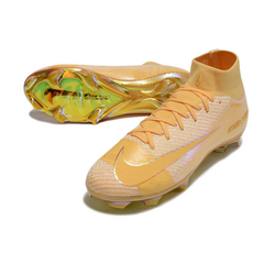 Botas de fútbol Nike Air Zoom Mercurial Superfly 10 Elite Gold Firm Ground FG