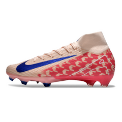 Nike Air Zoom Mercurial Superfly 10 Elite Pink and Blue Firm Ground FG Football Boot
