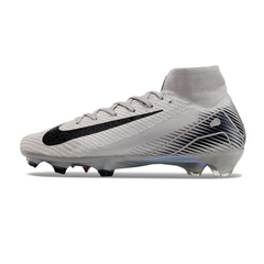 Scarpa da calcio Nike Air Zoom Mercurial Superfly 10 Elite grigia per terreni compatti FG