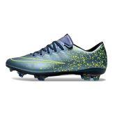 Botas de fútbol Nike Air Zoom Mercurial Vapor 10 Elite FG para terreno firme, color plata y verde