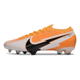 Scarpa da calcio Nike Zoom Mercurial Vapor 13 Elite arancione e bianca per terreni compatti FG