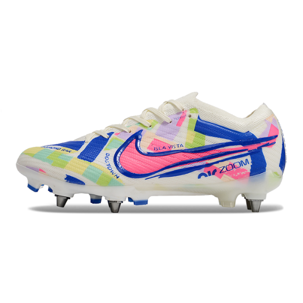 Chuteira Campo Nike Zoom Mercurial Vapor 15 Elite SG Trava Mista SolCal Pack - VENI Futebol