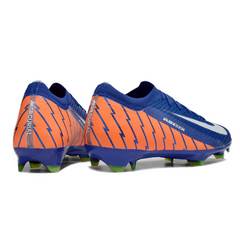 Scarpa da calcio Nike Air Zoom Mercurial Vapor 16 Elite blu e arancione per terreni compatti FG