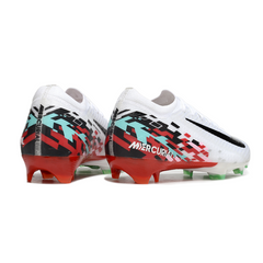 Scarpa da calcio Nike Air Zoom Mercurial Vapor 16 Elite bianca e rossa per terreni compatti FG