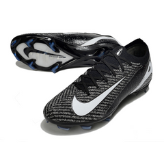 Scarpa da calcio Nike Air Zoom Mercurial Vapor 16 Elite nera e bianca per terreni compatti FG
