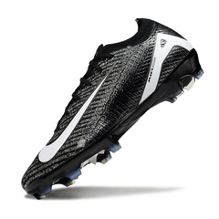 Scarpa da calcio Nike Air Zoom Mercurial Vapor 16 Elite nera e bianca per terreni compatti FG
