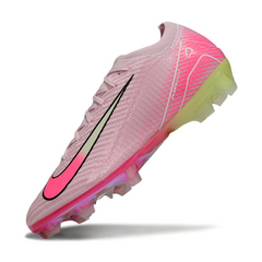 Scarpa da calcio Nike Air Zoom Mercurial Vapor 16 Elite FG per terreni compatti rosa chiaro e verde