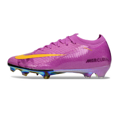 Botas de fútbol Nike Air Zoom Mercurial Vapor 16 Elite moradas para terreno firme (FG).