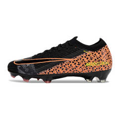 Botas de fútbol Nike Air Zoom Mercurial Vapor 16 Elite para terreno firme, color naranja y negro, FG