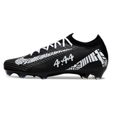 Botas de fútbol Nike Air Zoom Mercurial Vapor 16 Elite negras y blancas para terreno firme (FG).