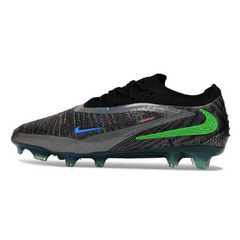 Nike Phantom 6 Elite Black and Gray Firm Ground FG Football Boot