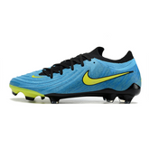 Chuteira Campo Nike Phantom GX2 Elite FG Azul, Preta e Amarela - VENI Futebol