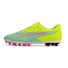 Chuteira Campo Nike Phantom GX Academy AG Amarela, Verde e Rosa - VENI Futebol