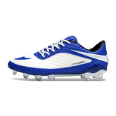 Scarpa da calcio Nike Phantom Hypervenom Elite blu e bianca per terreni compatti FG