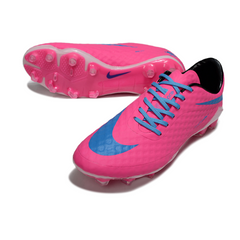 Botas de fútbol Nike Phantom Hypervenom Elite FG para terreno firme, color rosa