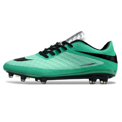 Bota de fútbol Nike Phantom Hypervenom Elite verde para terreno firme (FG)