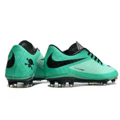 Bota de fútbol Nike Phantom Hypervenom Elite verde para terreno firme (FG)
