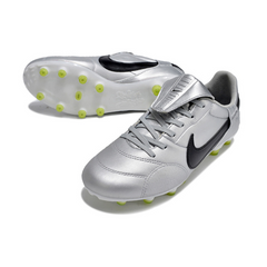 Chuteira Campo Nike Premier 3 FG Prata - VENI Futebol