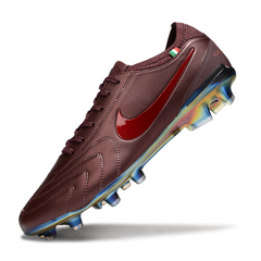 Nike Tiempo 10 Legend Luxe Elite Burgundy Italy Pack Firm Ground FG Football Boot