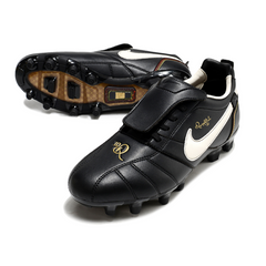 Nike Tiempo R10 Legend Elite Black and White Firm Ground FG Football Boot