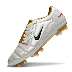 Nike Total 90 III White and Gold Firm Ground FG Football Boot
