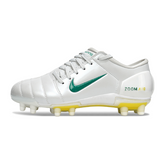 Nike Total 90 III White Yellow and Green Firm Ground FG Football Boot
