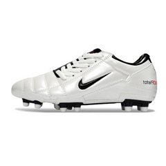 Nike Total 90 III White and Black Firm Ground FG Football Boot