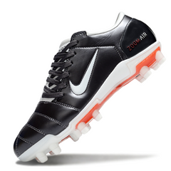 Nike Total 90 III Black White and Red Firm Ground FG Football Boot