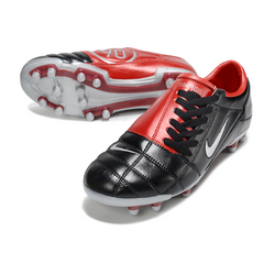 Nike Total 90 III Black and Red Firm Ground FG Football Boot