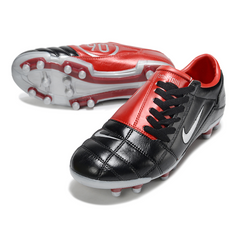 Nike Total 90 III Red and Black Firm Ground FG Football Boot