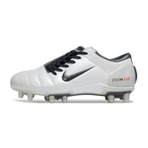 Scarpa da calcio Nike Total 90 III FG bianca e nera per terreni compatti