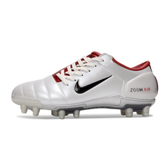 Nike Total 90 III White and Red Firm Ground FG Football Boot