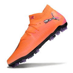 Botas de fútbol Puma Future 8 AG para césped artificial naranja