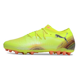 Puma Future 8 Low Yellow and Orange Artificial Ground AG Football Boot