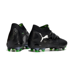 Scarpa da calcio Puma Future 8 Eclipse Pack nera e gialla per terreni compatti FG