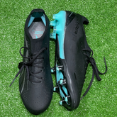 Chuteira Campo Puma Ultra Ultimate FG Preta e Azul Tamanho 39