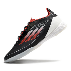 Scarpa da calcio indoor Adidas F50 Elite nera rossa e bianca IC