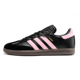 Chuteira Futsal Adidas Samba Classic Messi Inter de Miami Preta e Rosa Pack - VENI Futebol