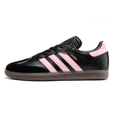 Chuteira Futsal Adidas Samba Classic Messi Inter de Miami Preta e Rosa Pack - VENI Futebol