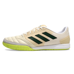 Scarpa da calcio indoor IC Adidas Competition Top Beige e verde