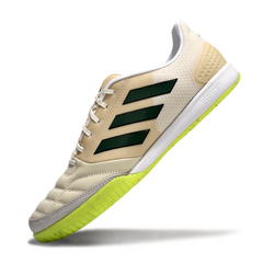 Scarpa da calcio indoor IC Adidas Competition Top Beige e verde