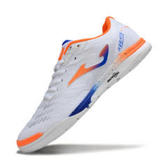 Joma Regate Rebound White Orange and Blue Indoor IC Football Boot