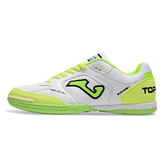 Joma Top Flex 24 IC White and Green Futsal Football Boot