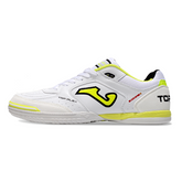 Joma Top Flex 24 IC White and Yellow Futsal IC Football Boot