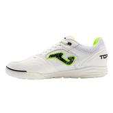 Scarpa da calcio indoor Joma Top Flex Rebound bianca, nera e verde