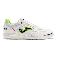 Scarpa da calcio indoor Joma Top Flex Rebound bianca, nera e verde