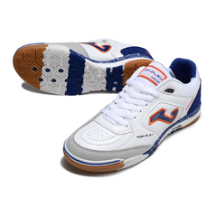 Scarpa da calcio indoor Joma Top Flex Rebound bianca e blu IC
