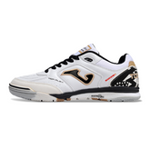 Scarpa da calcio indoor Joma Top Flex Rebound bianca e nera